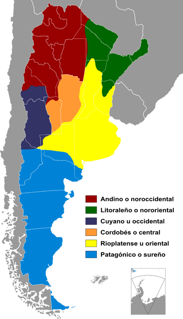 Spanish dialects Argentina